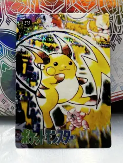 Pokemon Pocket Monsters Vending Prism Sticker #275 Raichu - Image 1
