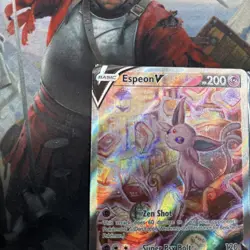 Pokemon TCG Espeon V Holo Ultra Rare Full Alt Art Evolving Skies 180/203 - Image 3