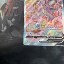 Pokemon TCG Espeon V Holo Ultra Rare Full Alt Art Evolving Skies 180/203 - Image 4