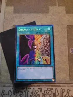 YUGIOH CHANGE OF HEART RA01-EN050 COLLECTORS RARE 1ST ED NM - Image 2