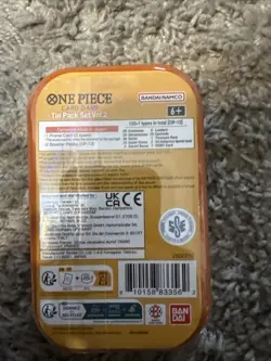 One Piece Tin Pack Set Vol 2 | TS-02 OP-13 Factory Sealed Portgas.D.Ace & Sabo - Image 2