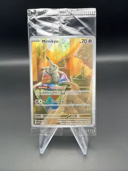 Mimikyu 075 Sv: Scarlet & Violet Holo Promo Card *Sealed* - Image 1