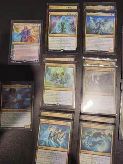 Mtg Strixhaven Quandrix 60 card custom deck ready to use! simic fully sleeved - Image 1