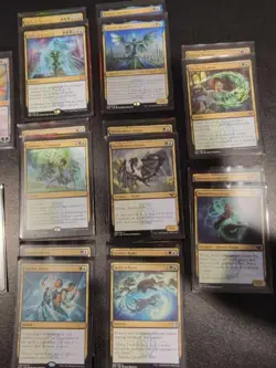 Mtg Strixhaven Quandrix 60 card custom deck ready to use! simic fully sleeved - Image 2