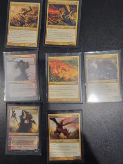 Mtg Jund themed 60 card ready to use deck Shards of Alara Black/Green/Red - Image 4