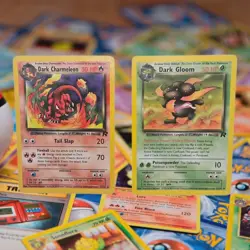 Pokemon Card TCG Bundle Team Rocket Dark Charmeleon 32/82 & Dark Gloom 36/82 - Image 1