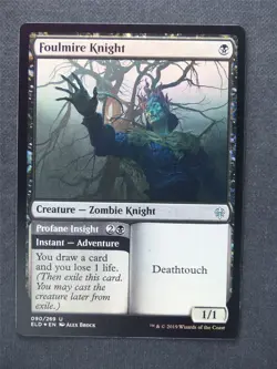 Foulmire Knight Foil - Mtg Magic Cards #P1 - Image 1
