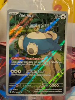 Snorlax 051 Sv: Scarlet & Violet Promo Cards Holo Factory Sealed - Image 1