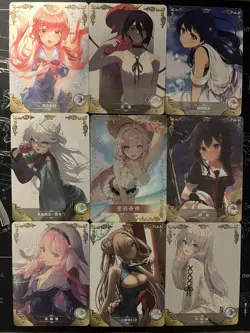 9 Sexy Anime Waifu Cards bulk - Image 1