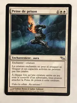 Prison Term / Peine de Prison SP French Shadowmoor MTG - Image 1