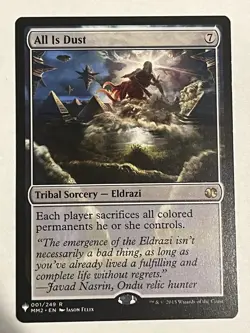 All Is Dust NM The List MTG - Image 1