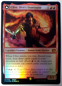 Clive, Ifrit's Dominant - FOIL Mythic - MTG Final Fantasy - 0133 NM - Image 1
