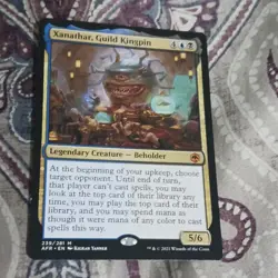 Wizards Xanathar, Guild Kingpin AFR Mythic Legendary Creature Blue Black 239 - Image 1