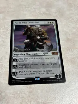 Foil Ajani, Wise Counselor - 281 - Core Set Magic The Gathering - Image 1