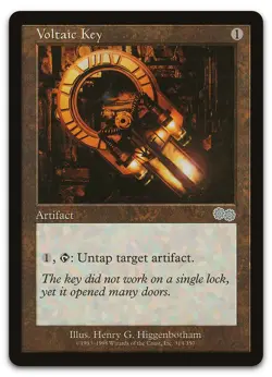 Voltaic Key #314 (NM) Urza's Saga USG Magic MTG - Image 1