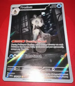 Froslass - 174/167 - Pokemon Twilight Masquerade Illustration Rare NM - Image 1