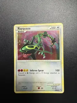 Pokemon TCG Rayquaza 20/95 - English Call Of Legends Holo Raw Card LP - Image 1