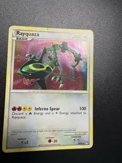 Pokemon TCG Rayquaza 20/95 - English Call Of Legends Holo Raw Card LP - Image 2