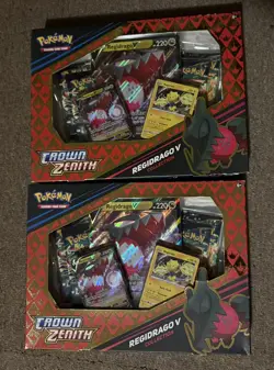 Pokemon TCG Crown Zenith Regidrago V Collection New And Sealed x 1 - Image 2
