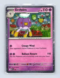 Drifblim 006 Holo Promo ME: Mega Evolution Promo Pokemon Lightly Played - Image 1