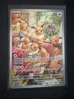 Eevee 188/167 - NM/M - Twilight Masquerade IR - Pokemon TCG Illustration Rare - Image 1