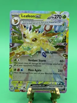 Leafeon EX 006/131 Prismatic Evolutions Pokemon TCG - Image 1