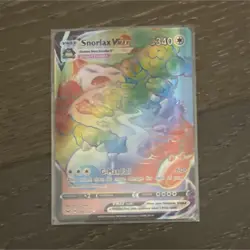 Snorlax VMAX 206/202 Sword & Shield Secret Rare Full Art Holo HP 340 VMAX - Image 1