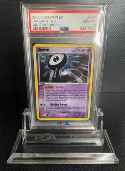 Pokemon Unown Unseen Forces Holo PSA 10 - Image 1