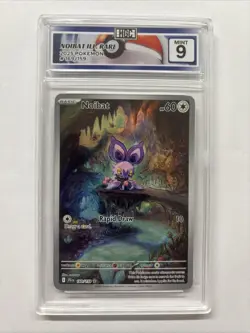 2025 Pokemon Noibat Illustration Rare #169 HGC 9 (sb4) - Image 1