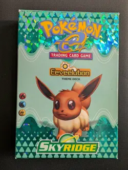 Pokemon TCG Eeveelution Theme Deck Skyridge E-Series OPENED, Mint & Complete! - Image 1