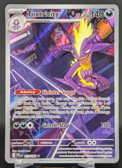 Pokemon Toxtricity #103/094 English Phantasmal Flames Illustration Rare - Image 1