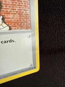 1999 Pokemon TCG 1st Edition Shadowless BILL Base Set 91/102 - Image 3
