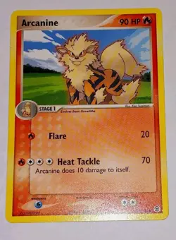 Pokemon Arcanine EX Trainer Kit 2 1/12 Common Regular Stage 1 90 HP English - Image 1