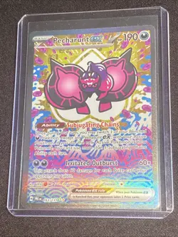 Pecharunt ex 163/131 Special Illustration Rare Prismatic Evolutions Pokemon 2025 - Image 1