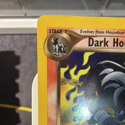 Pokemon TCG Neo Destiny Dark Houndoom 7/105 Holo Rare Unlimited English - Image 4