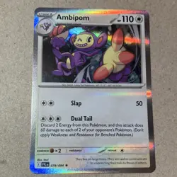 Ambipom 079/094 - Holo Rare - Pokemon TCG: Phantasmal Flames - NM - Image 1
