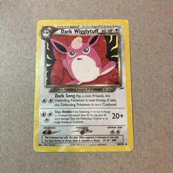 Pokemon Tcg Dark Wigglytuff #40 Pokemon Neo Destiny Heavily Played 40/105 - Image 2