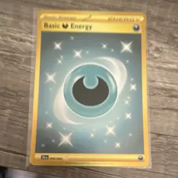 Pokemon Basic Darkness Energy Sv: Shrouded Fable 098/064 Hyper Rare Holo - Image 1
