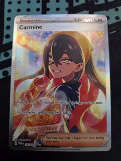Pokemon Carmine Twilight Masquerade 217/167 Special Illustration Rare TCG - NM - Image 1