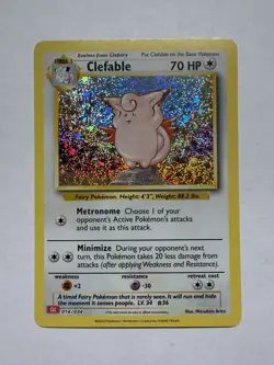 Pokemon Clefable - CLC 014/034 Classic Collection Holo - NM - Image 1
