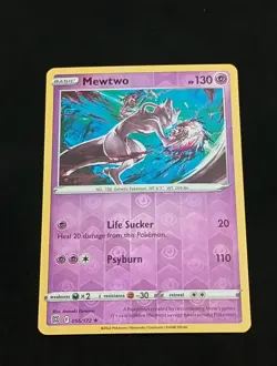 Pokemon - Mewtwo - BRS 056/172 - Reverse Holo - Englisch - EX - Image 1