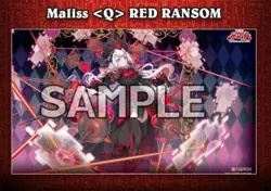 Maliss Q Red Ransom - Official Yugioh Playmat AGF 2024 - Limited Edition - Image 4