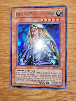 FREED THE MATCHLESS GENERAL LOD-016 Ultra Rare English Yugioh - Image 1
