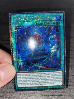 Carte Yu-gi-oh! Temple Divin De L’œil De Serpent AGOV-FR056 QCR Francaise - Image 3