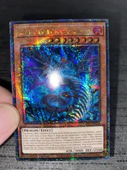 Carte Yu-gi-oh! Dragon Flamberge De L’œil De Serpent AGOV-FR010 QCR Francaise - Image 3