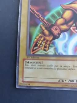 Yu-Gi-Oh Bras Droit de l’Interdit LDD-F099 1ere Edition FR Exodia - Image 5