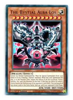 The Bystial Alba Los - DABL-EN010 - Ultra Rare 1st Edition Yugioh - Image 1