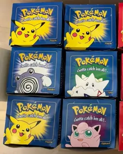 VINTAGE 1999 Burger King/Nintendo Pokemon 23K Gold Plated Trading Card Set! - Image 1