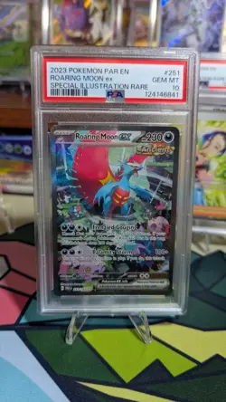 2023 POKEMON PAR EN ROARING MOON EX SPECIAL ILLUSTRATION RARE #251 GEM MT PSA 10 - Image 1