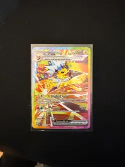 Pokemon TCG Sir Jolteon EX Prismatic Evolutions Holo Card 153/131 English - Image 1